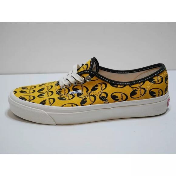 NEW VANS X MOONEYES AUTHENTIC 44 DX ANAHEIM FACTORY YELLOW MENS SIZE - 8.5 - Picture 9 of 15